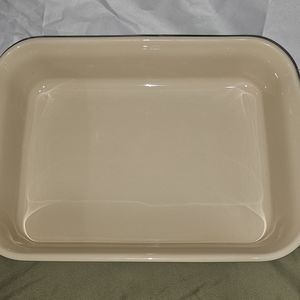 Le Creuset rectangle baking dish 26 cm bamboo green